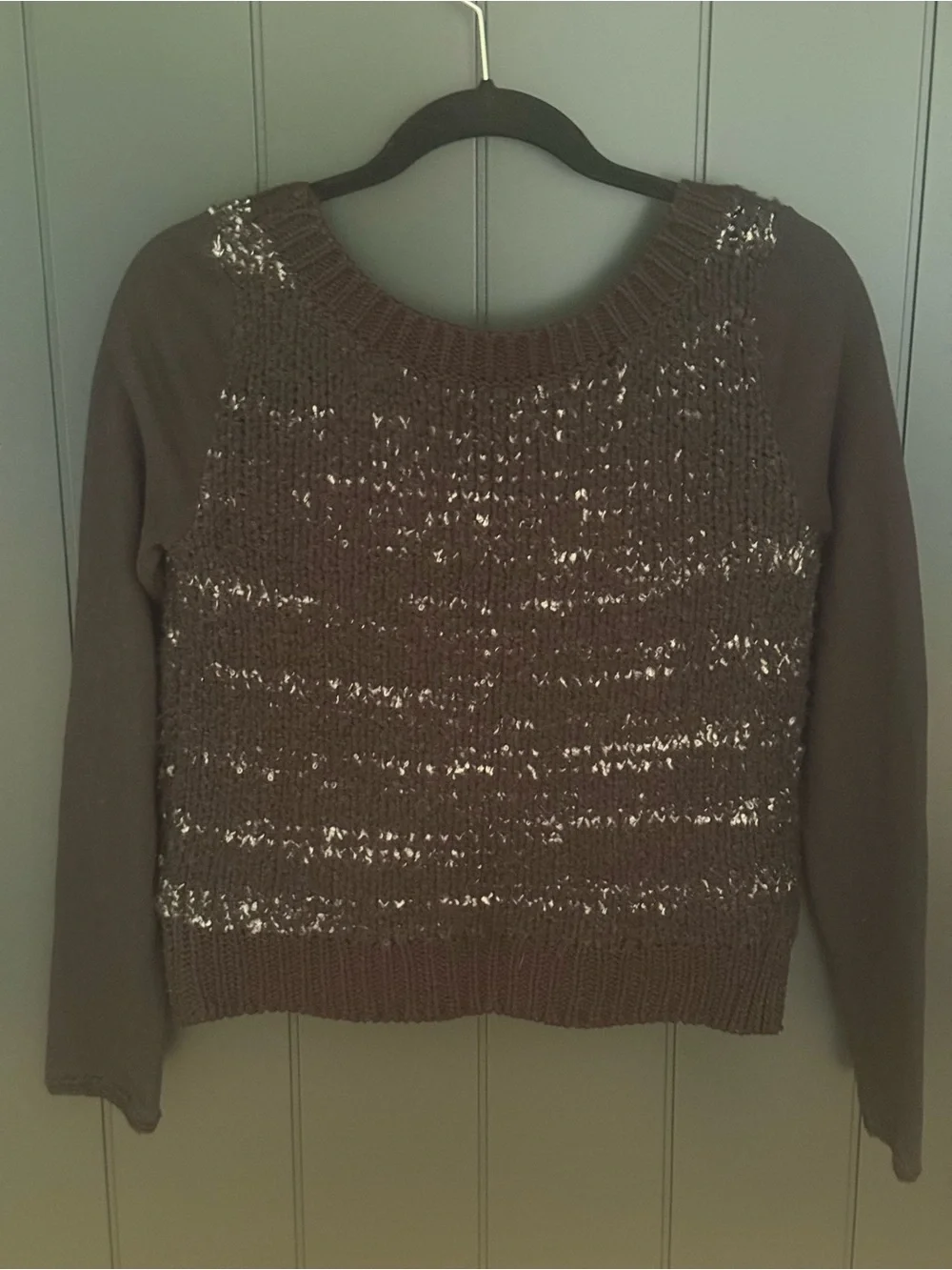 🌹 Free People Women’s Magic Rose Black Floral Knit Sweater - Size XS